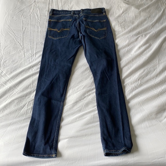 Men’s Guess | Lightly worn | slim tapered jeans | dark blue - Picture 2 of 3